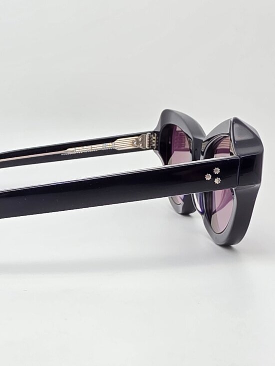 Jacques Marie Mage Viola Navy Frame Sky Wine Gradient Lens Cat Eye Sunglasses main image 10
